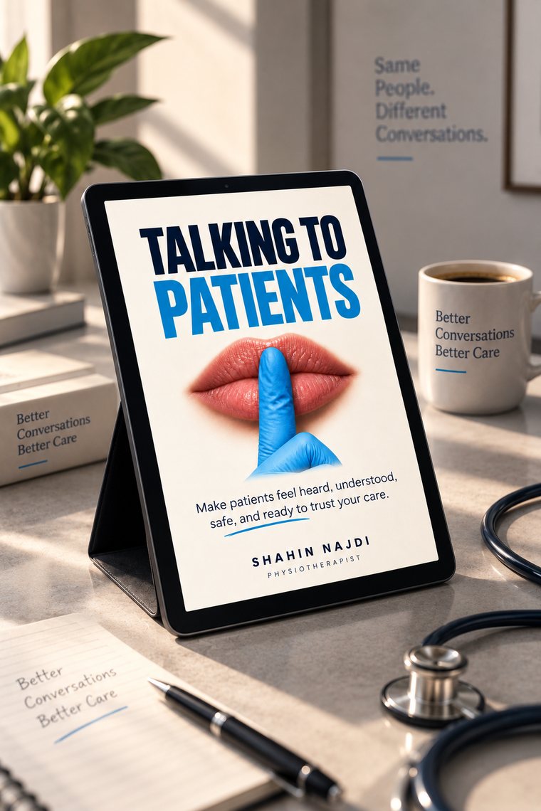 Talking to Patients displayed on a tablet, ready to read on any device